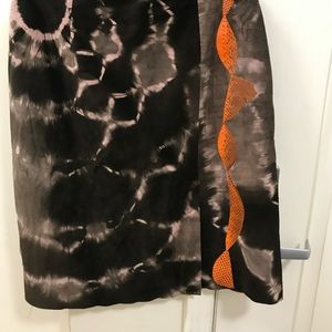 Christian Lacroix Suede Skirt